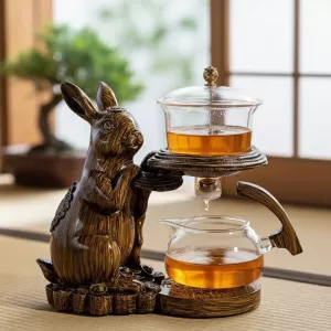 Nature Harmony Wooden Teapot