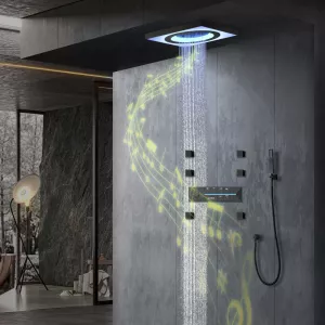 Rainfall Smart LED Music Shower System