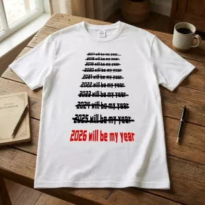2026 Will Be My Year Funny T-Shirt