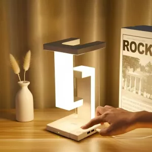 Levitating Glow Wireless Charging Lamp