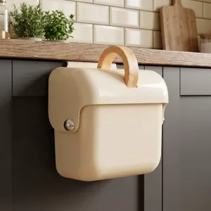Flip Click Wall-Mounted Kitchen Trash Bin
