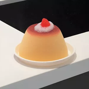 Strawberry Caramel Pudding Cleaning Sponge