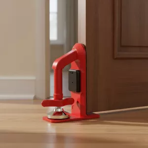 Strong Anti-Theft Travel Metal Door Stopper Alarm