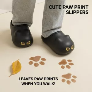 Cute Cat Paw Comfy Warm Slippers