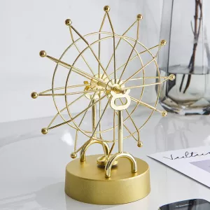 Modern Metal Rotating Home Office Decor