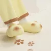 #3071 - Cute Cat Paw Comfy Warm Slippers