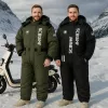 #146 - Heavy-Duty Coldproof Full Body Motorcycle Suit