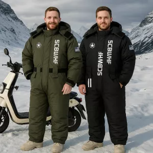 Heavy-Duty Coldproof Full Body Motorcycle Suit
