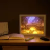 #135 - Creative 3D Paper Box LED Night Lamp