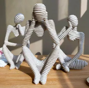 Creative European Thinking Character Sculpture Home Decoration