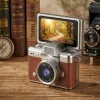 #143 - Retro Flip Screen Mini Camera Keychain