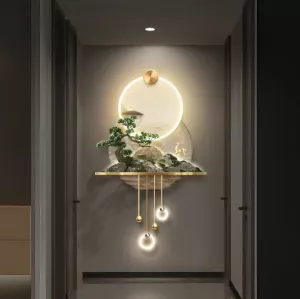 3D Tropical LED Artistic Wall Lamp