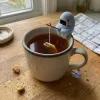 #3206 - Chill Shark Tea Bag Holder