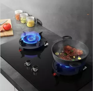 Liftable Double Gas Stove
