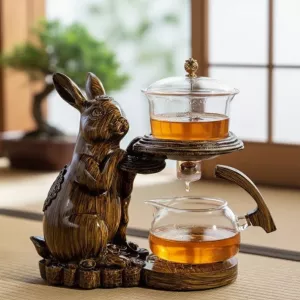 Nature Harmony Wooden Teapot