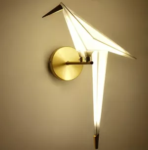 Origami Bird Sculptural Floor Lamp⁠