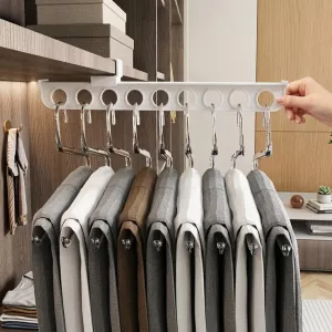 Slide Hang Retractable Closet Hanger Rack