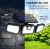 3-Head 270&deg; Solar Motion Sensor Security Light