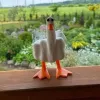#3270 Middle Finger Resin Duck Decor