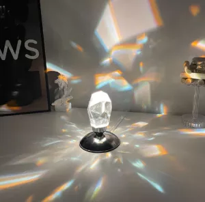 Luxury Crystal Stone Atmosphere Lamp