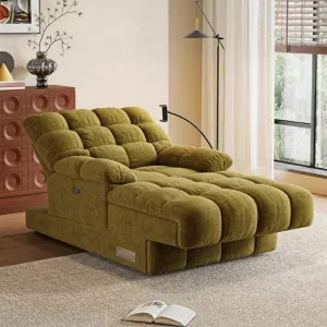 Electric Recliner Chaise Cloud Lounge Sofa