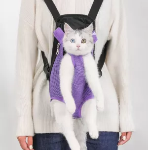 Breathable Mesh Pet Journey Carrier Backpack