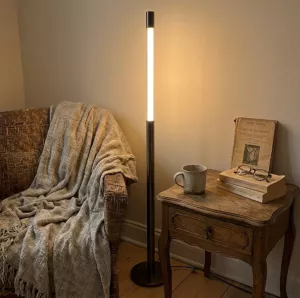 Lumi Minimal LED Slide-Open Floor Lamp