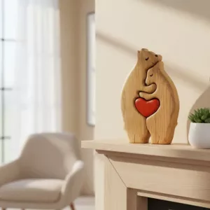 Loving Bears Interlocking Puzzle Decor