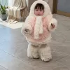 #3233 - Fluffy Bunny Kids Dress