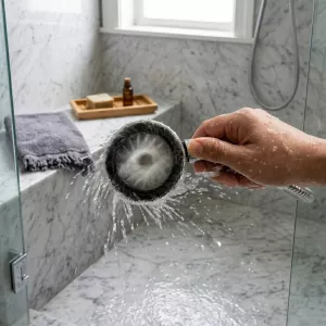 JetScrub Deep-Wash Pressure Boost Shower Head