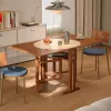 #3254 - Vintage Style Folding Wooden Dining Table