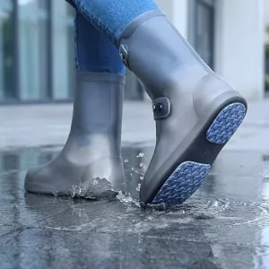 Dry Shield Reusable Non-Slip Silicone Waterproof Shoe Covers