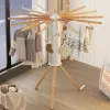 #3289 - Space Saving Foldable Rotary Clothes Drying Rack