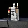 #3292 - Old Flame Ignition Kerosene Windproof Lighter