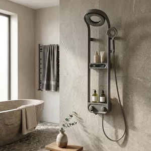 Spa Time Rainfall Elegant Digital Shower Set