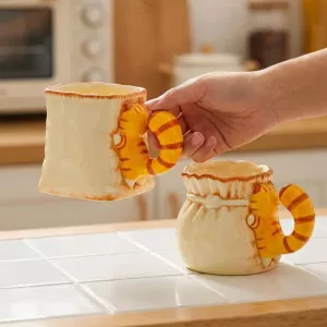 Cat Tail Ceramic Coffee Mug