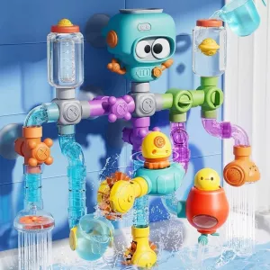 Little Plumber Toddler Waterworks Bath Toy Set