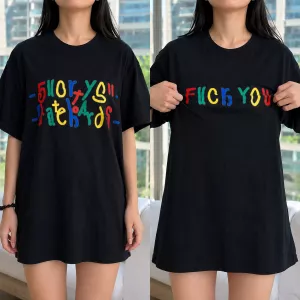 Talk to the Shirt Hidden Message T-Shirt