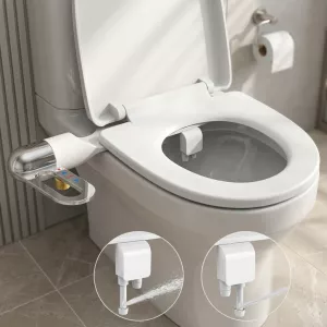 Ultra-Slim Adjustable Water Manual Bidet