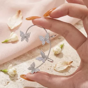 Elegant Adjustable Ear Clips Earrings