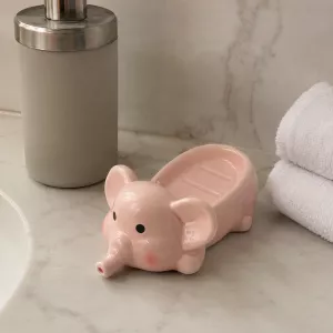 Tusk & Suds Elephant Soap Drain Holder
