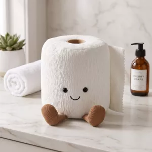 Potty Pal Toilet Paper Plush Pillow Doll