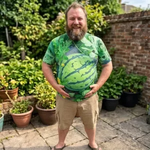 Watermelon Belly Summer T-Shirt