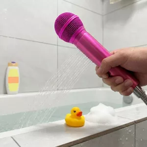 Karaoke Microphone Shower Head