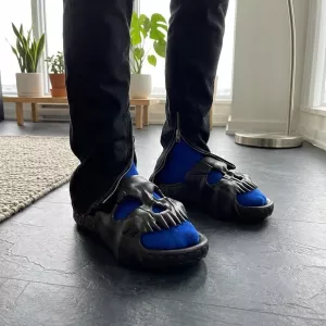 Bone Walk Skull Slide Sandals
