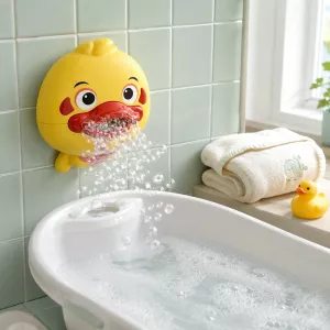 Quack Attack Bubble Blowing Duck Bath Toy