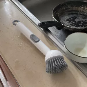 Pump & Scrub Soap-Dispensing Brush