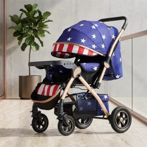 Loftcart Elevated Foldable City Baby Travel Stroller