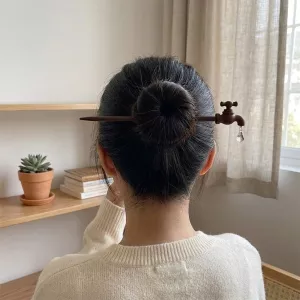 Water Drop Faucet Hair Stick