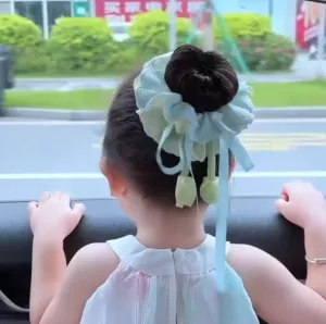 Fairy Bouquet Ribbon Easy Hair Tie